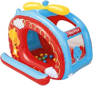 Hüpfburgen Nadmuchiwany tokarka dla dzieci, wózek dziecięcy, brodzik, ogrodzenie dla dzieci, dla chłopców i dziewczynek, do samochodu, nadmuchiwany (kolor : C)