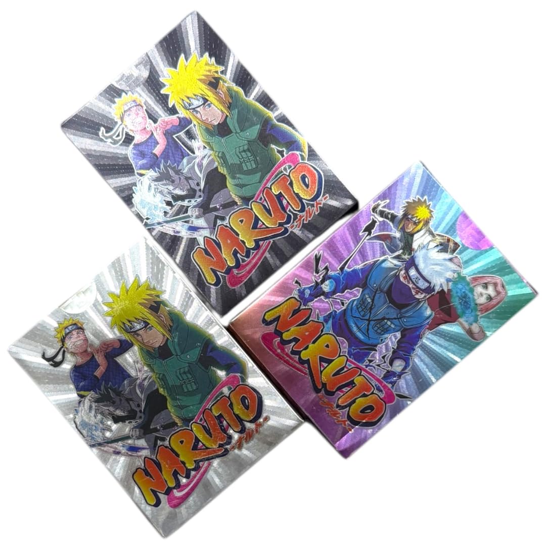 NARUTO CARDGAME などのカード500枚以上　シール　おもちゃ Valuableplus® 30Pc Naruto Cards Playing Foil Cards (Rainbow