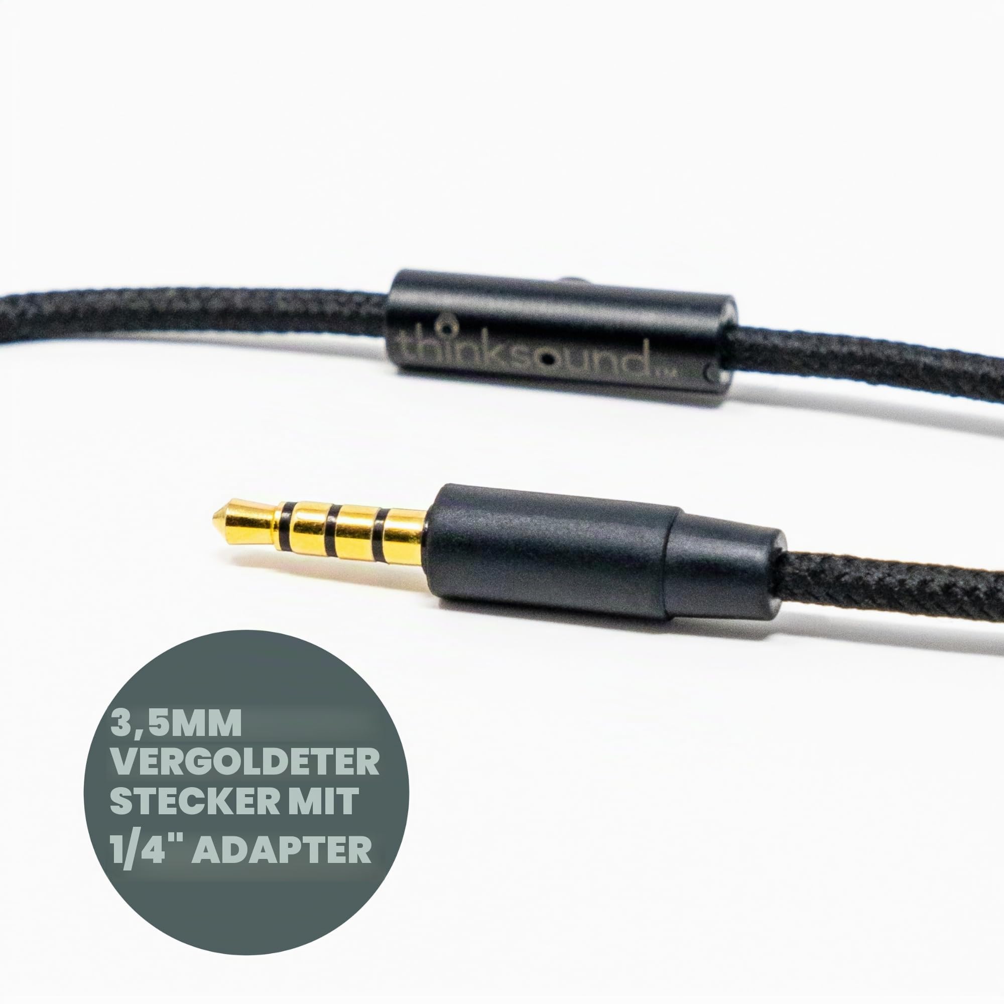 thinksound ov21 Kopfhörer mit Kabel, geschlossene Rückseite, mit Mikrofon, hergestellt aus nachhaltig geerntetem Holz, für Musikliebhaber, Audiophile, Podcast-Ersteller und Studioprofi