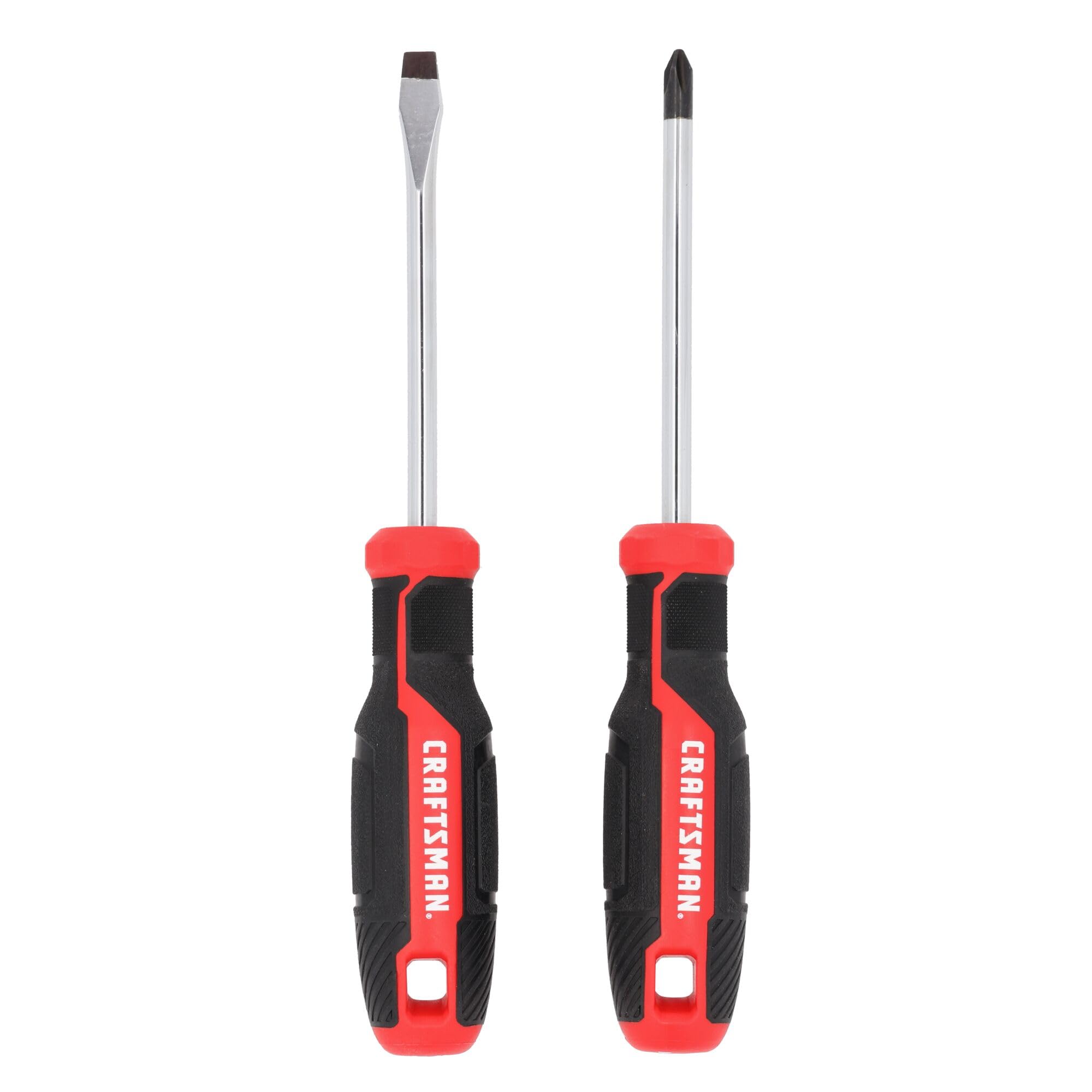 Craftsman CMHT65133 Screwdriver set, #2 Phillips and 1/4 in. flat head, 2-piece