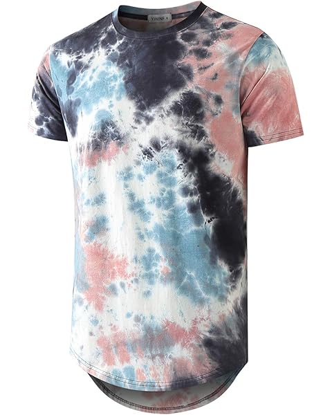 YININF Mens Hipster Hip Hop Short Sleeve Print T-Shirt Shirts Men