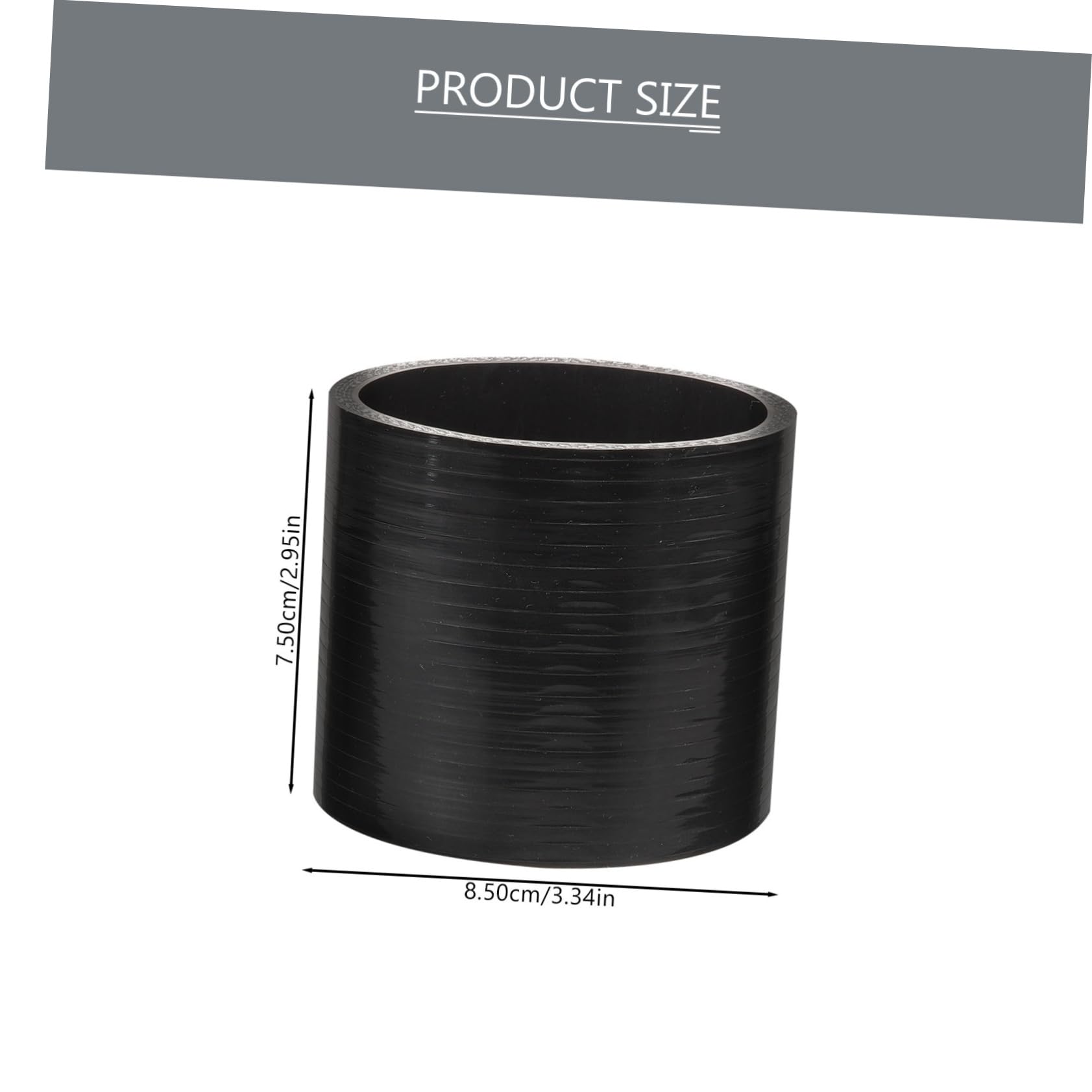 HEMOTON Straight Silicone Hose Coupler Fitting Durable Silicone Connector for Industrial Applications Easy to Install Design for Refrigeration Hydraulic Use