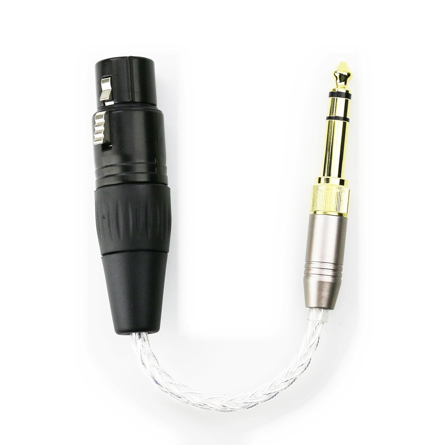 Crаzу Clеаrаnсе NewFantasia 3.5mm 1/8 TRS Male & 6.3mm 1/4 Adapter to 4-pin XLR Balanced Female Headphone Audio Adapter Cable Hоttеѕt Sаlеѕ NewFantasia 3.5mm 1/8 TRS Male & 6.3mm 1/4 Adapter to 4-pin XLR Balanced Female Headphone Audio Adapter Cable