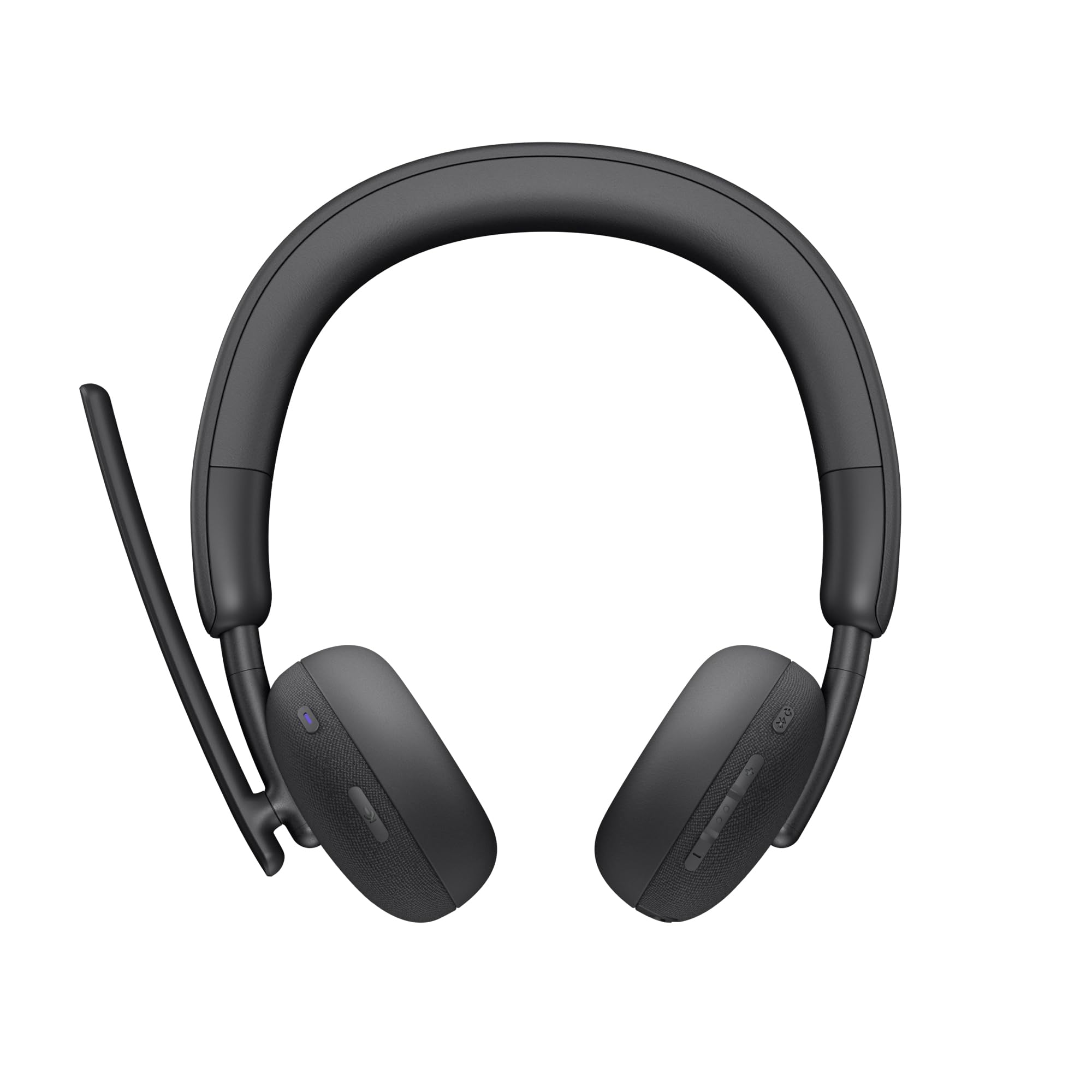 Dell WL3024 Cuffie Senza Fili – Microfono con Cancellazione Rumore AI, Audio Stereo, Connettività Multi-Link, Certificazioni Microsoft Teams e Zoom, 41 Ore di Autonomia