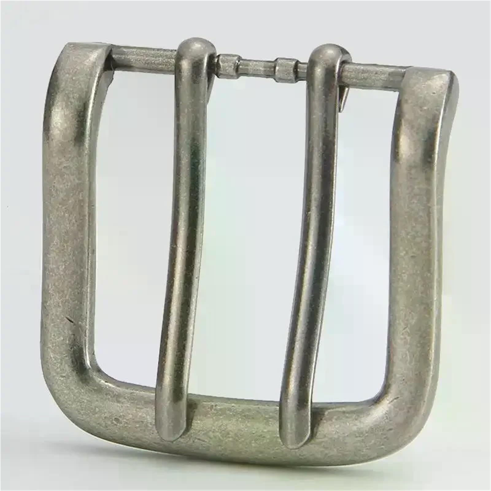 10piece 40mm Metal Belt Buckles para Cinturones | Double Pin Buckle End Bar Fit For 37mm-39mm Leather Belt Craft Parts