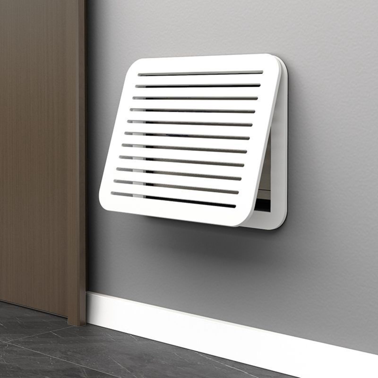 Cubierta de panel eléctrico decorativa,Cubierta de panel eléctrico decorativa | Cubierta vertical del medidor hueco,Caja decorativa de la caja de distribución eléctrica del restaurante sin perforacion
