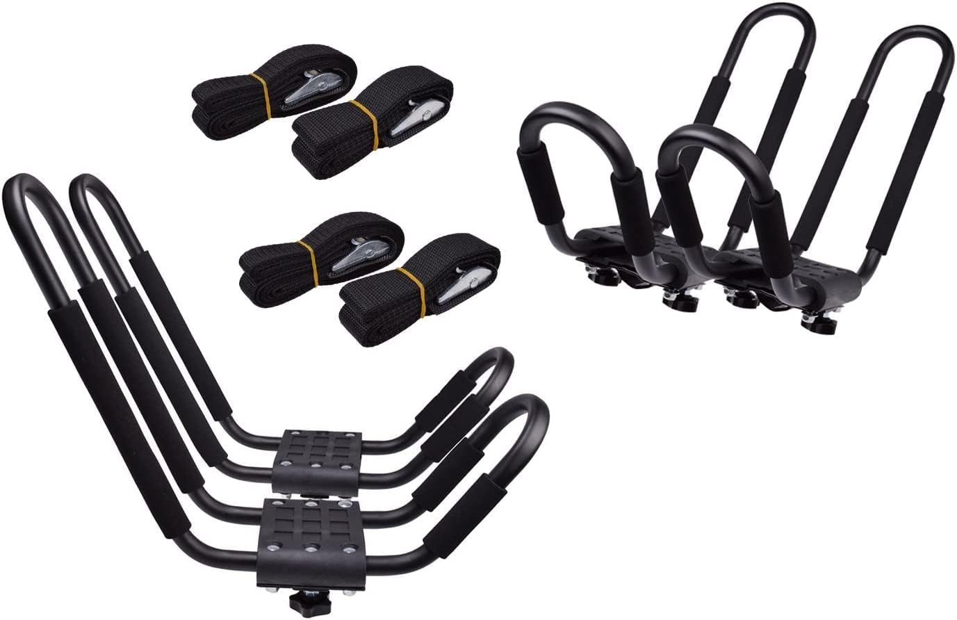Kayak Roof Rack Sets Two Kayak Racks for Cars and SUVs Universal