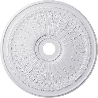 Ekena Millwork CM29OA Oakleaf Ceiling Medallion, 29 1/8