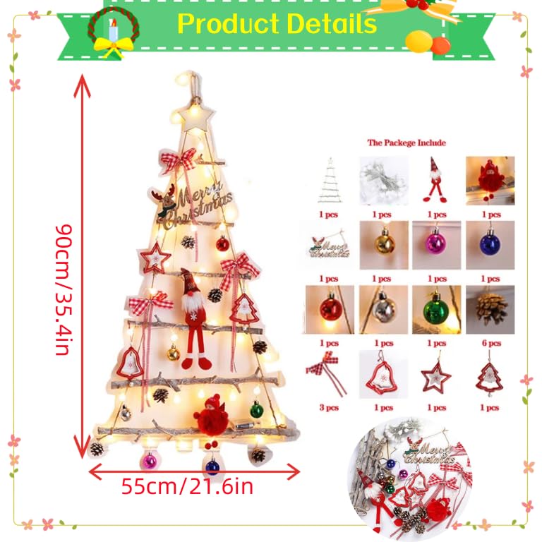 La Mejor review de Arbol navideño de madera - los mas comprados. 14 Imagen adicional