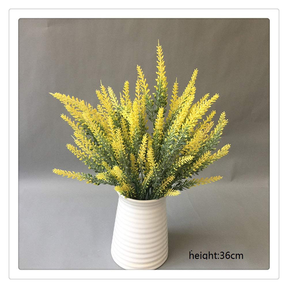 Fleurs Artificielles Français Romantiques Saint Valentin Fleurs Violettes Provence Lavande Grain De Mariage Décoratif Plantes De Jardin 36cm