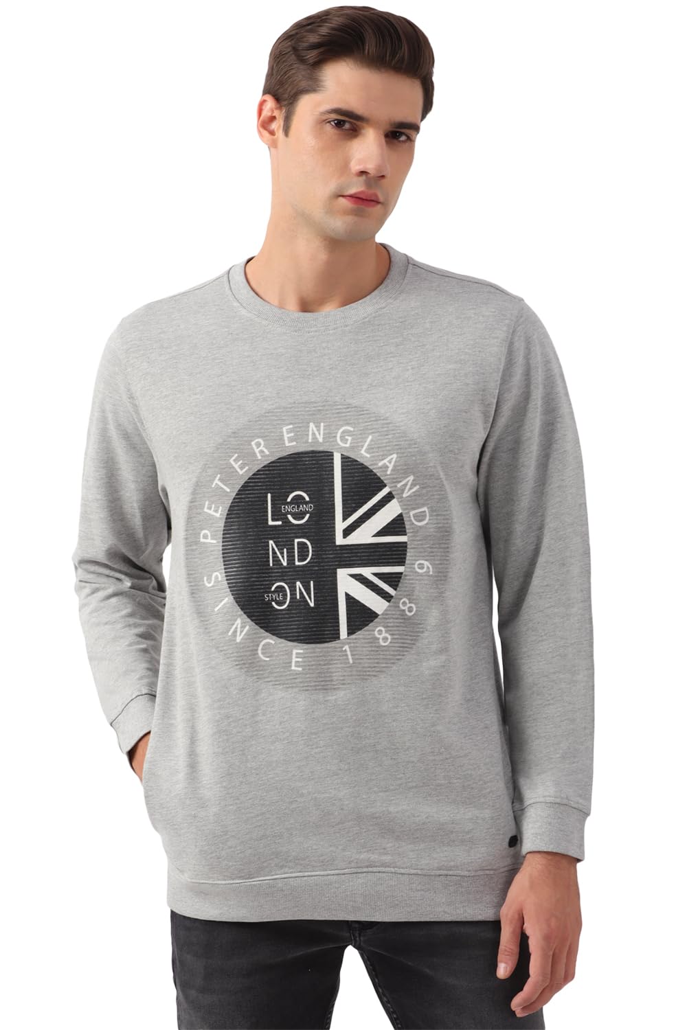 peter england Men Cotton Crew Neck Sweatshirt-picture-49