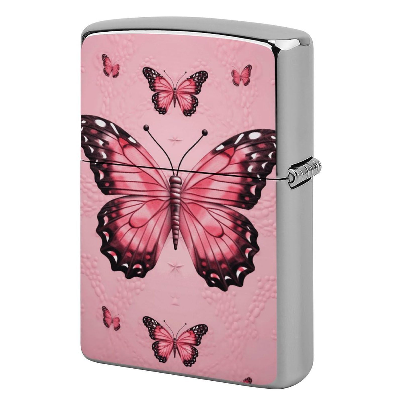 Butterfly Lighter Cover for Men, Personalized Lighter Case for Birthday Gift, Flip-Top Lighters Protective Cover, Portable Lighters Shell for Outdoor, Travel