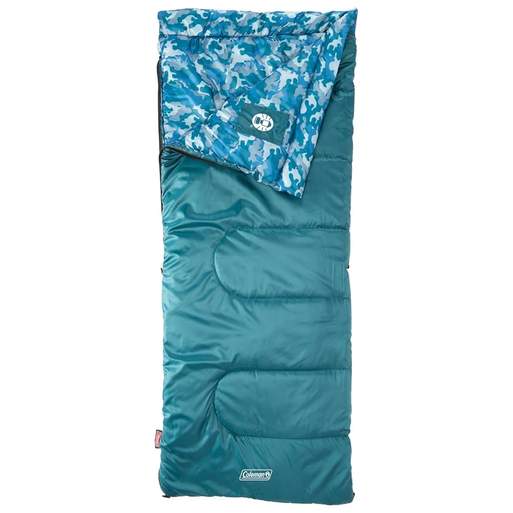 Amazon.com: Coleman Kids 45°F Sleeping Bag for Children up