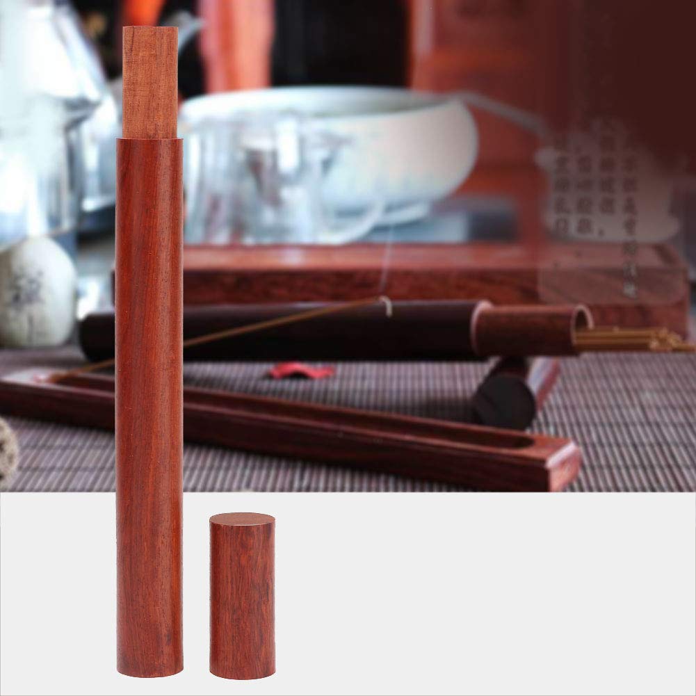 Portaincenso,Pratico Tubo di Incenso Bruciatore di Bastoncini di Incenso Contenitore di Bastoncini Profumati Bruciatore a Botte Fornitura Buddista per la Meditazione Sala Yoga Decorazioni per la Casa