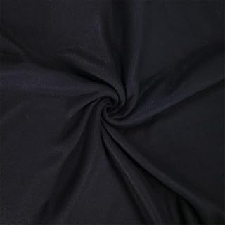 FabricLA Anti Pill Polar Fleece Fabric by the Yard – 280 GSM Heavyweight Polar Fleece, 60” Wide, Double-Sided Soft Fleece Fabric for Blankets, Sewing, Crafts & Hoodies – Black - 1 Yard