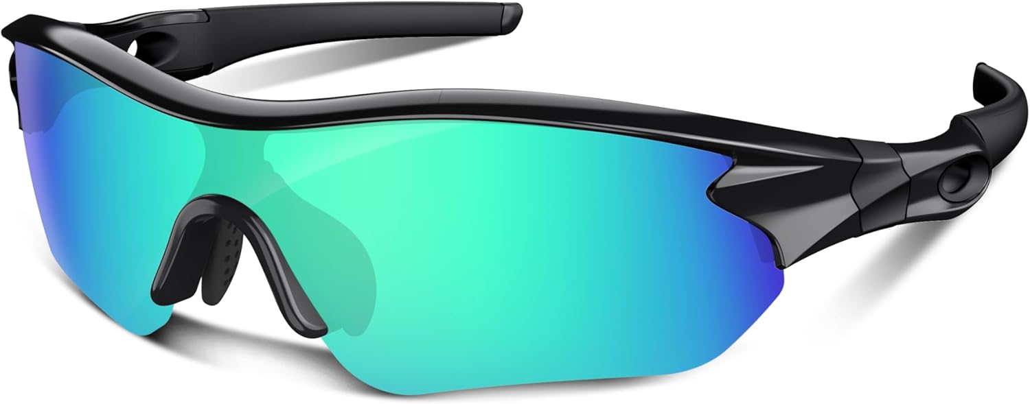 Polarized Sports Sunglasses for Men Women Youth Baseball Running Fishing Tennis Golf Cycling Driving Motor TAC UV400 TR90 - Image 5