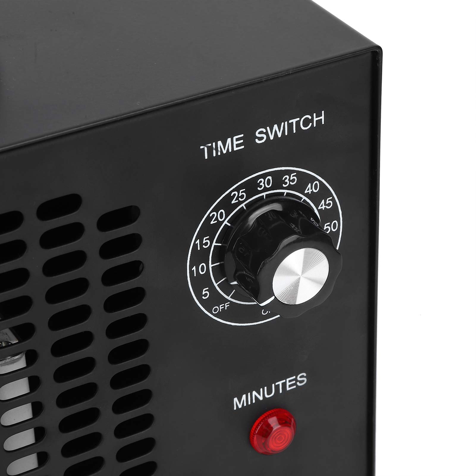 Gonetre Máquina Generadora de Ozono 20 G/H Purificador de Aire de Alta Eficiencia con Interruptor de Sincronización para el Hogar Invernadero Granja Material de Lámina Duradero (Enchufe Europeo 220V)