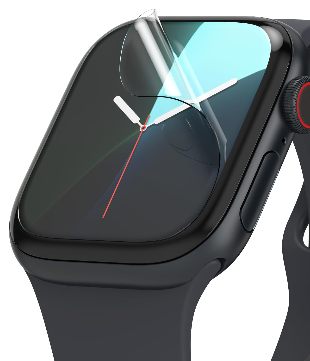 Ringke Dual Easy Film (3 Pezzi) Compatibile con Pellicola Apple Watch 11/​10 46mm, Copertuna Totale Pellicola Protettiva per Schermo Premium