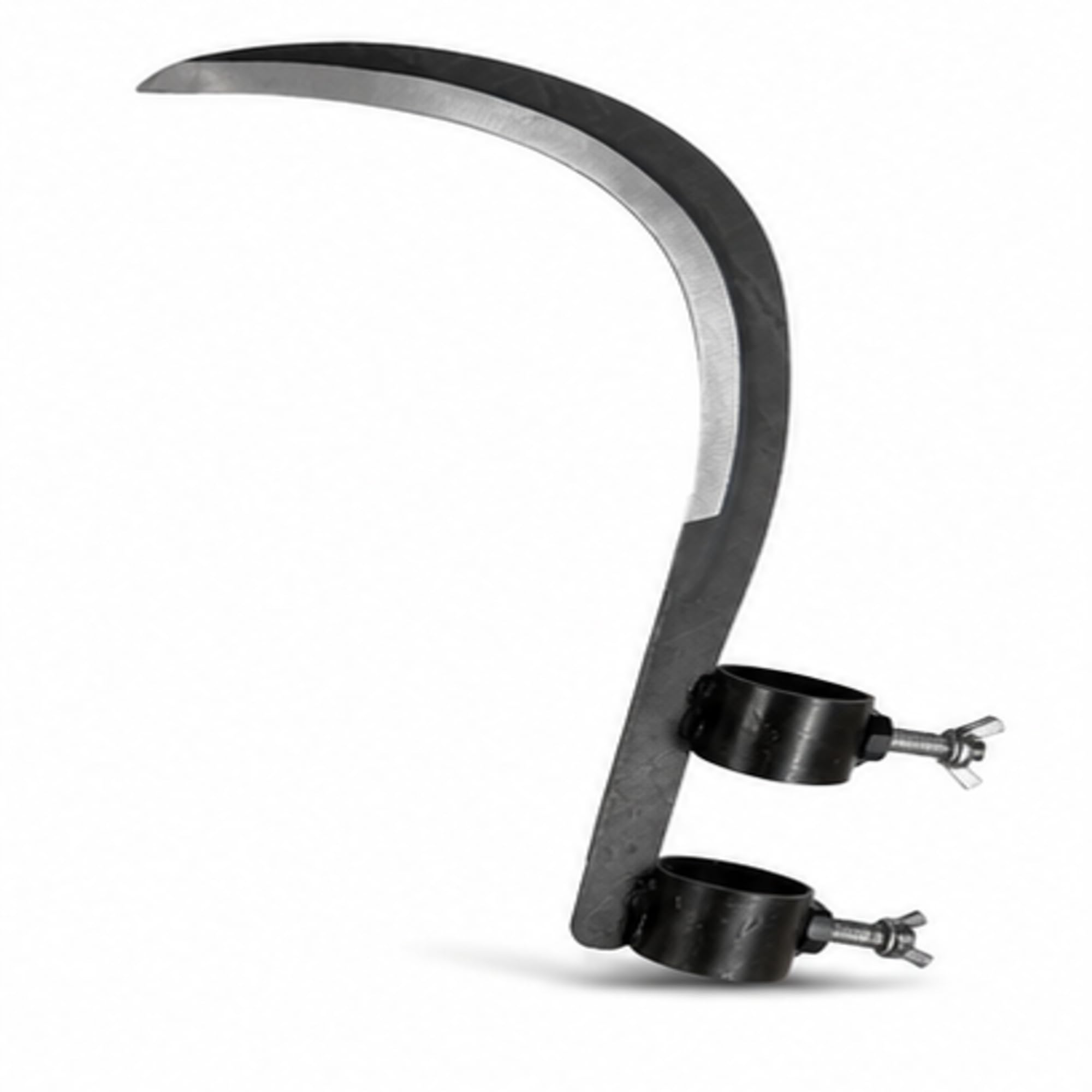 Coconut Plucker Grass Sickle Cutter Head High Tempered Steel Multipurpose Agricultural Hand Tool for Coconut Harvesting Grass Cutting Tree Branch Pruning Crop Harvesting Heavy Duty Blade-picture-24