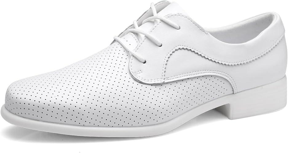 Latin Dance Shoes SWDZM Ballroom Men Breathable Leather Tango