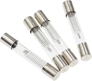 5PCS 5KV 0.6A 0.65A 0.7A 0.75A 0.8A 0.85A 0.9A 1A 6X40MM Microwave Oven high Voltage Fuse Special Microwave Fuse (Size : 1A)