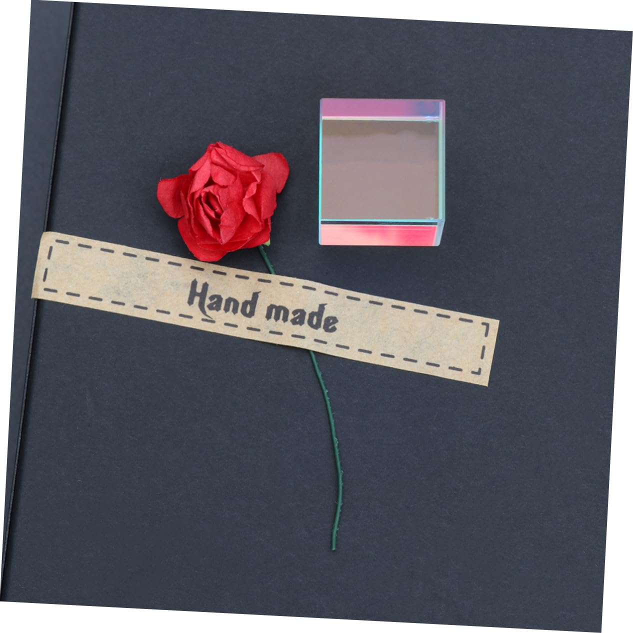 CIYODO 3sets Physics Teaching Aid Glass Prism RGB Dispersion X- for School Science Projects 3pcs*3