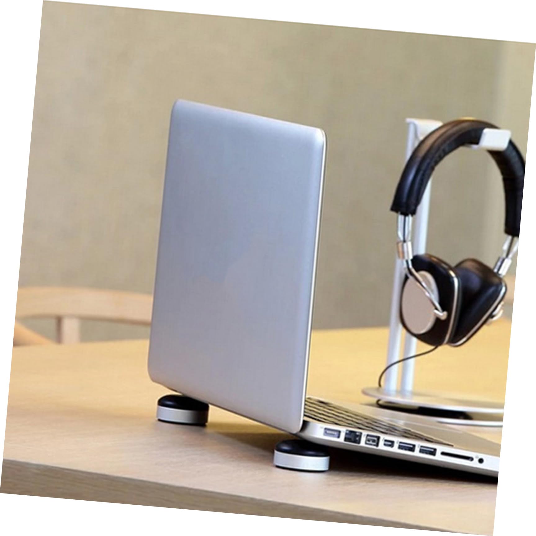 jojofuny 3 Juegos Soporte para Laptop Soporte para Portátil Almohadilla Base para Computadora Portátil Black