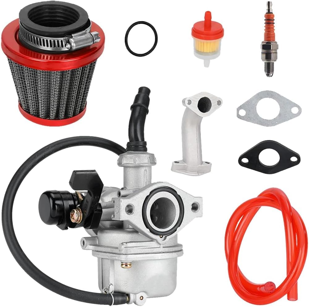 PZ22 Carburetor for 110cc 125cc Dirt Bikes Pit Bike Monkey Scooter ATV Quad Go Karts 22mm Carb Fits for CRF SSR Sunl Taotao Pit bike ATV-image-12