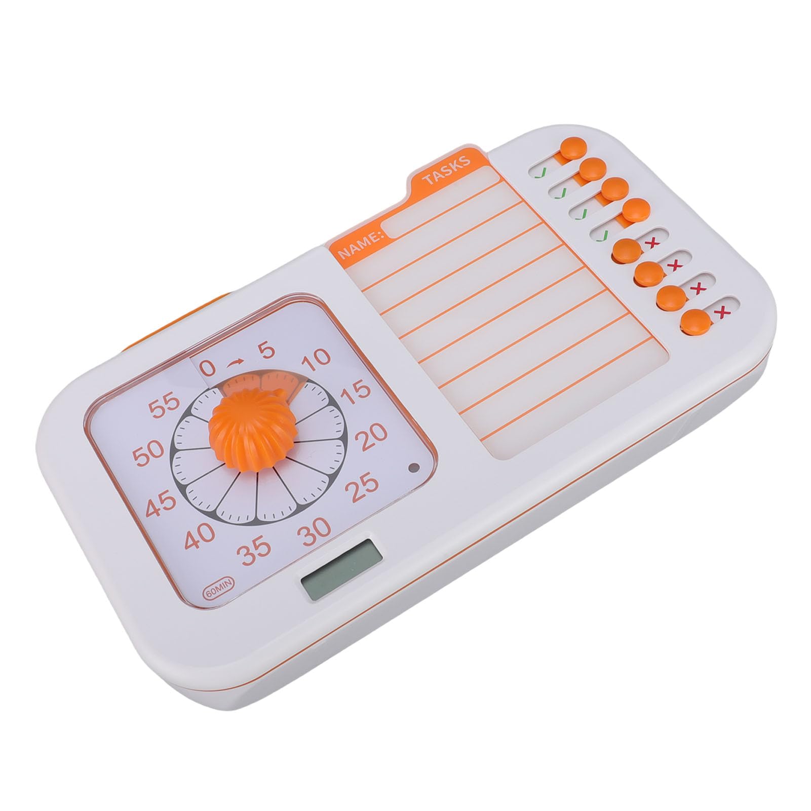 Bnineteenteam Temporizador Visual 3 en 1, Material ABS, Desarrolla Habilidades de Gestión del Tiempo, Funcionamiento Silencioso, Ideal para Uso en el Aula y en el Hogar