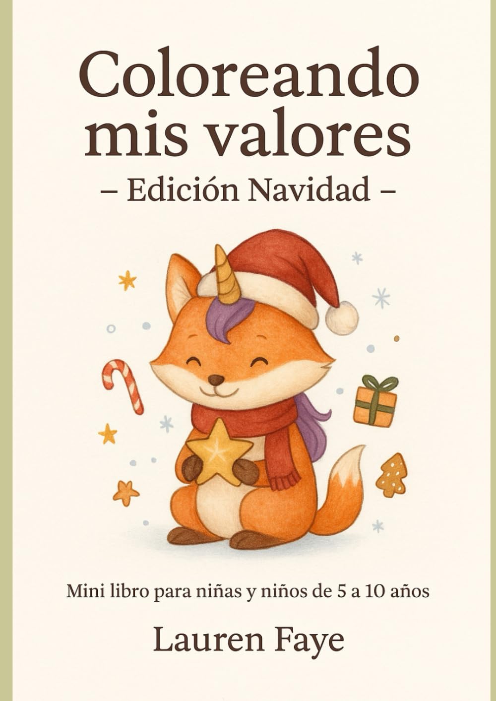 Coloreando mis valores: Edición Navidad