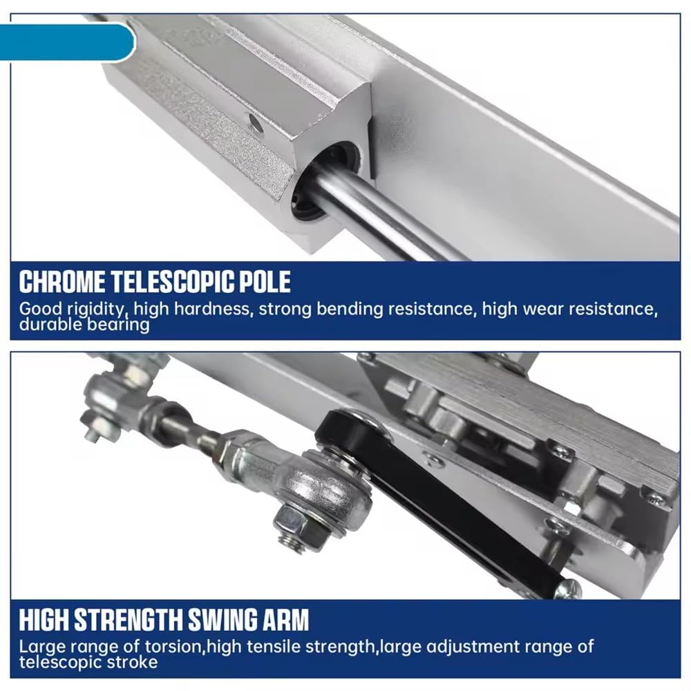 Linearantrieb,Linear Actuator,Hubkolbenmotor,Einstellbarer teleskop Motor DIY Motor mit Drehzahlregler 12v-Teleskopischer Hub 3-15cm (45 Hübe/Minute) für Rüttler/Schwingsieb