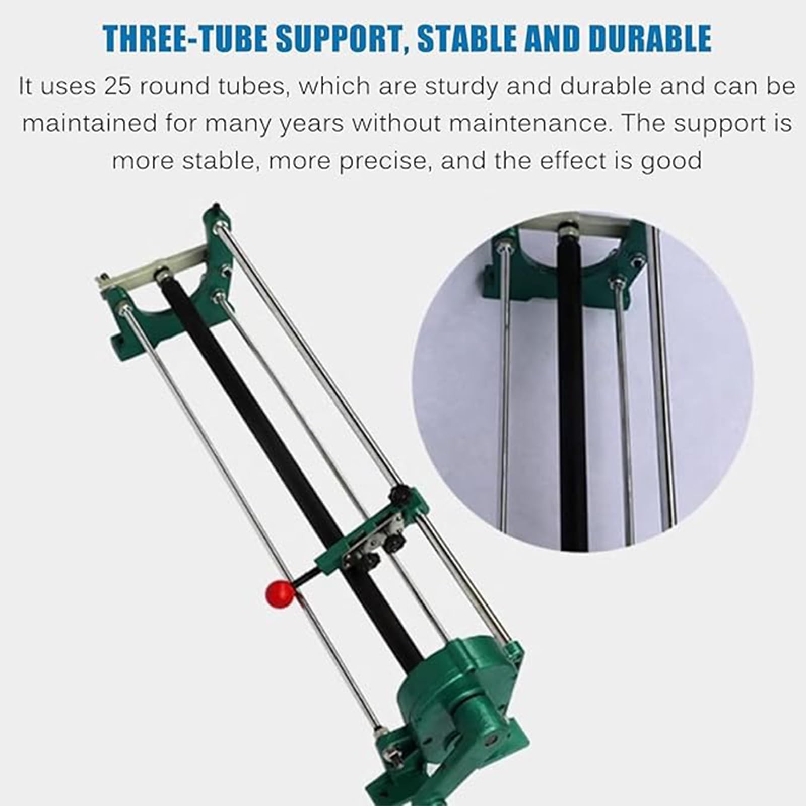 Taglierina Manuale per Fogli di Alluminio con Doppia Fessura affilata, Larghezza Regolabile, Supporto a 3 Tubi per Un utilizzo Stabile e duraturo.