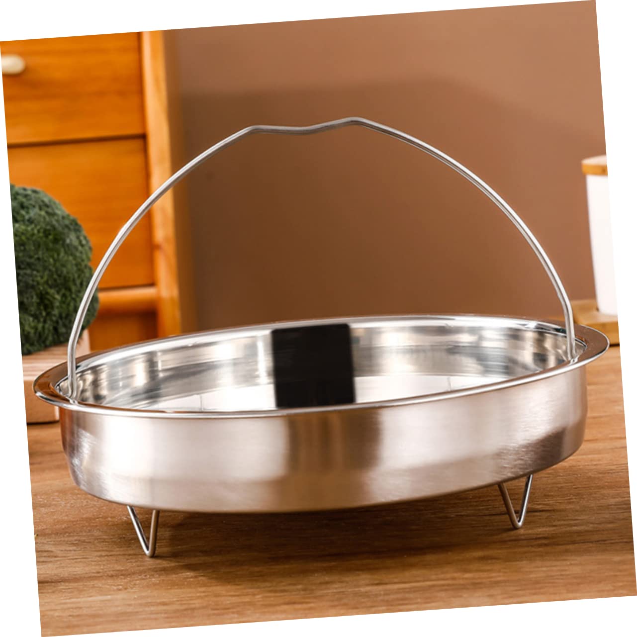 Panier Passoire En Acier Inoxydable Pour Casserole - Pour Pâtes, Légumes Vapeur - Diamètre 20 Cm - Cuisson Pratique