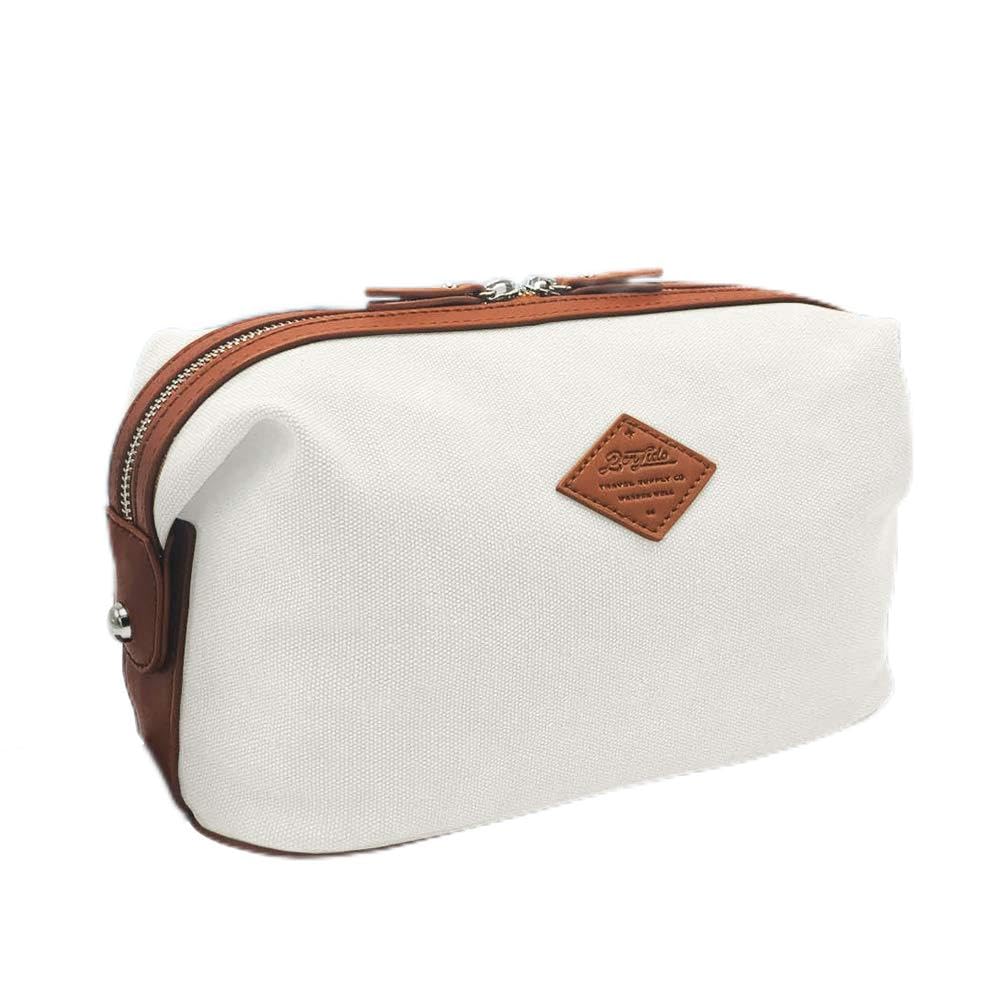 Convenience Kits International Premium Canvas Toiletry Bag (Ivory)