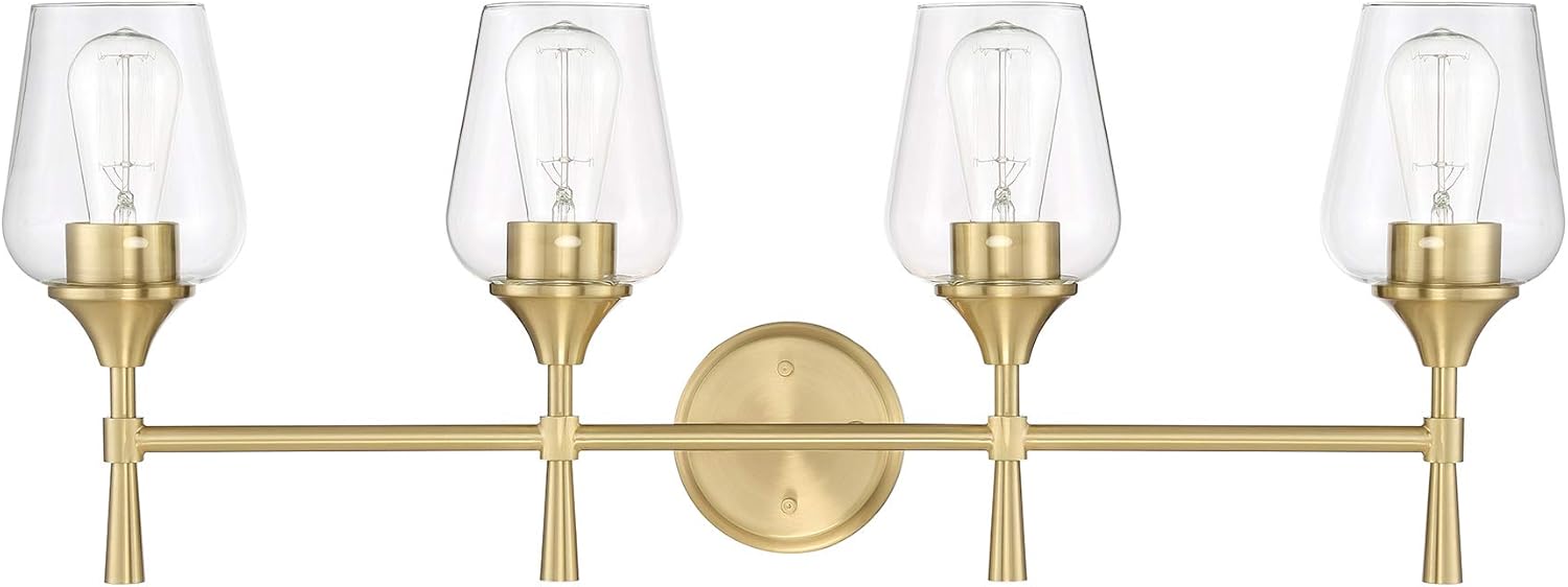 Sunset Lighting F27014-18 Sunset VANITY, CHAMPAGNE GOLD