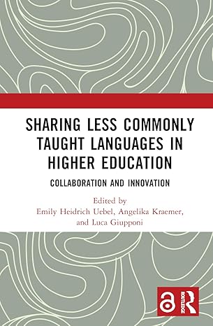 Sharing Less Commonly Taught Languages in Higher Education-Wow! eBook