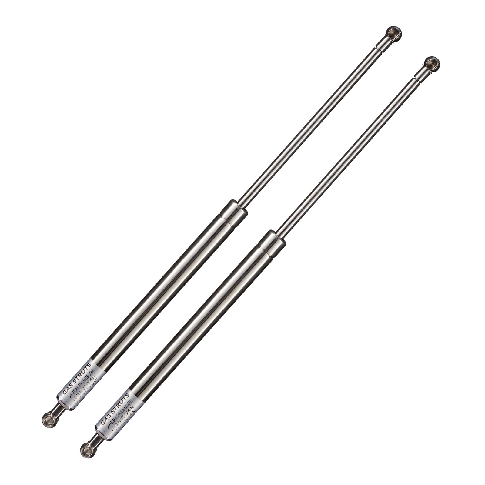 Vepagoo C16-08053 20inch 80lb Stainless Steel Marine Gas Strut Spring Shocks 356N Lift Support for Boat Hatch RV Bed Camper Bed Tonneau Cover, Pack of 2