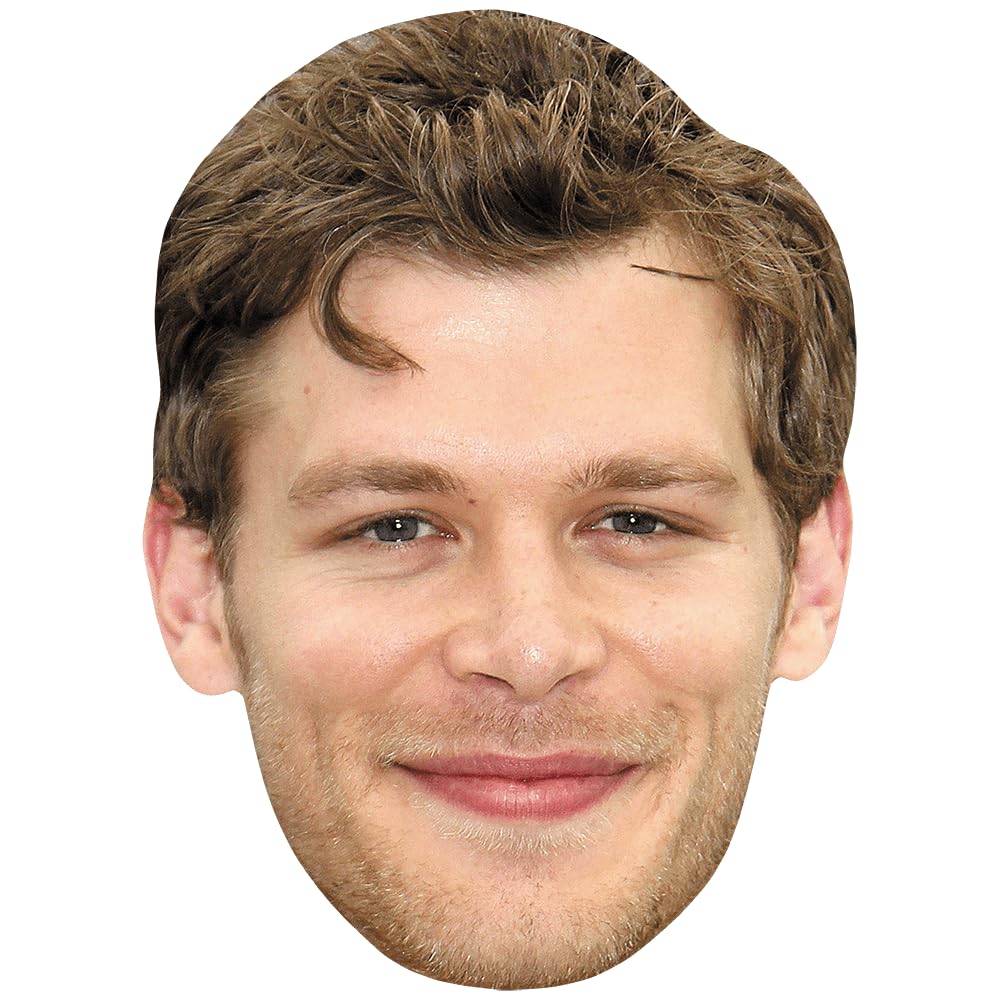 Joseph Morgan (Smile) Celebrity Mask, Flat Card Face, Fancy Dress Mask