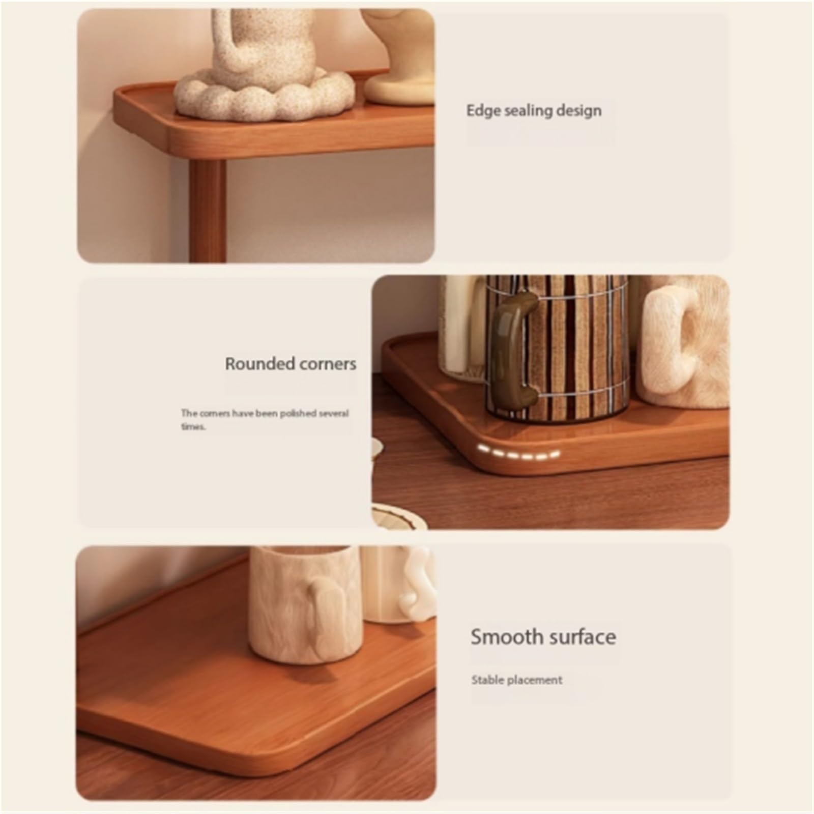 B3F7M4R9J2 Porta Tazze Posizionamento della tazza del bar dell'acqua dell'armadietto credenza portabicchieri da tavolo for riporre le tazze(M)