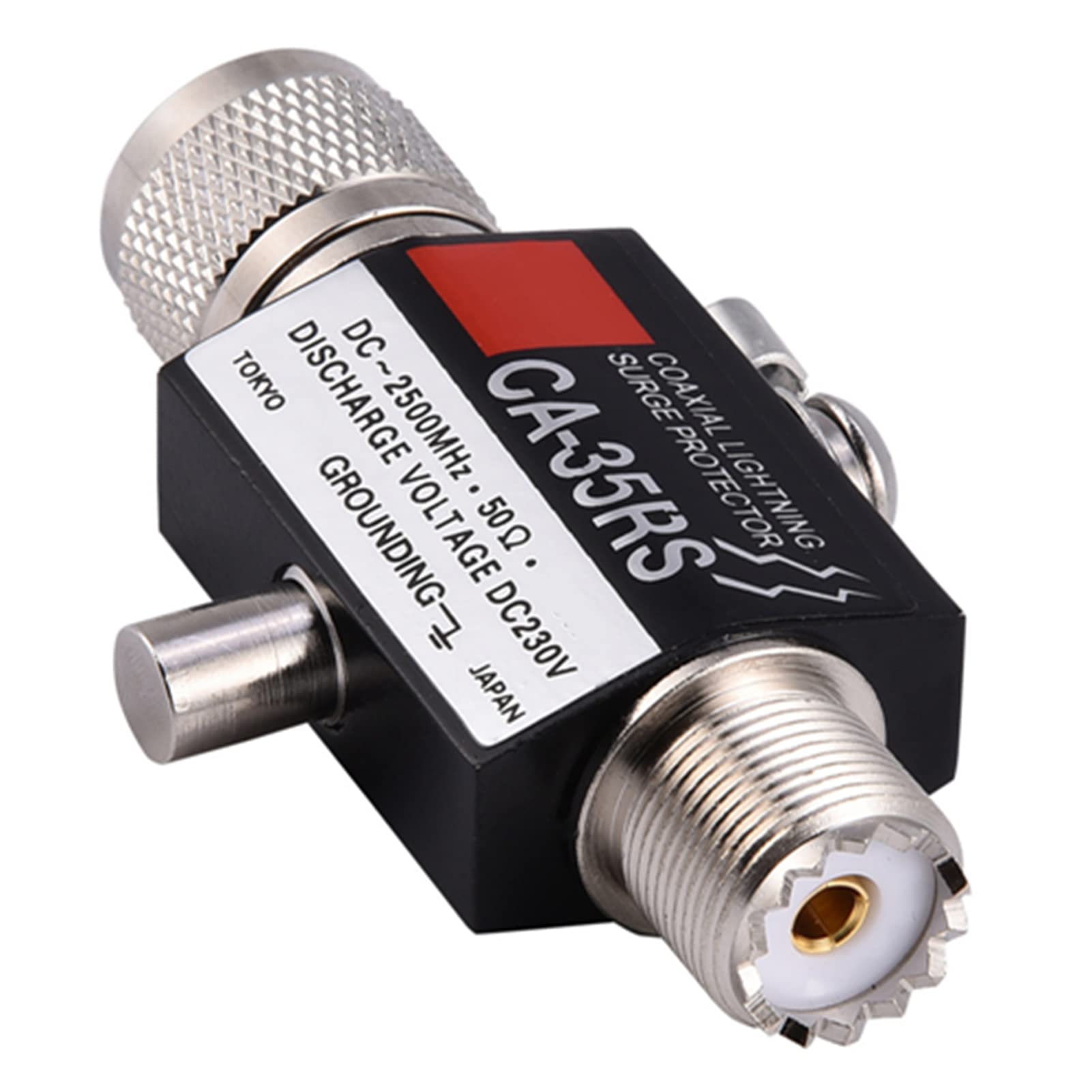 Amazon | 無線機アンテナ避雷器 同軸ケーブル 周波数範囲 0-3000MHz