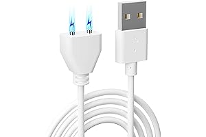 Bicmice 6mm/0.24in Magnetic USB DC Charger Cable Replacement Charging Cord