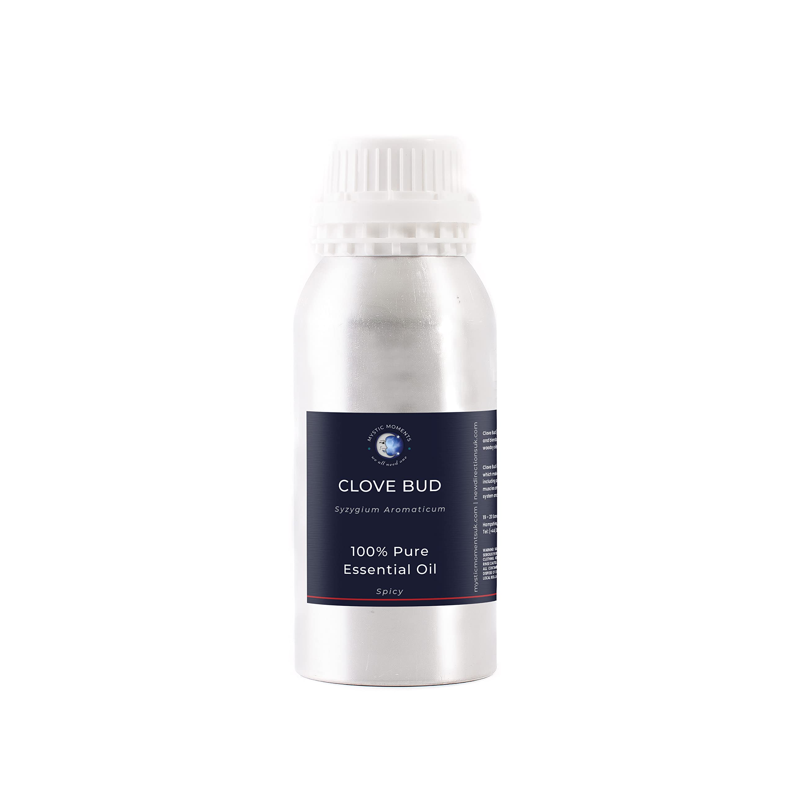 Mystic Moments | Olejek eteryczny Pąk goździka | 1Kg | Syzygium aromaticum nadaje dyfuzorom, mieszankom olejków i kompozycjom zapachowym aromat ciepły korzenny, łagodny ambience.