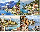 30 % mehr Diamonds --- Dieses diamond painting set für Erwachsene besteht zu 100 % aus vollen Diamanten, einzeln verpackten Diamanten (30 % mehr Diamanten), runden Punkten.
