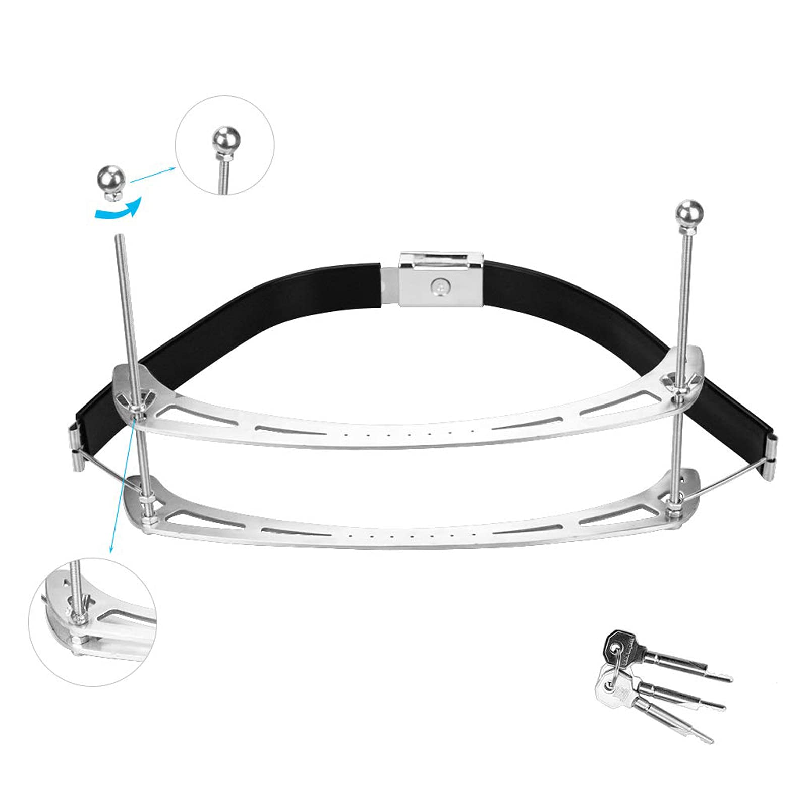 Pince à barre d'écartement de sein de bondage Pilori de sein - Pinces à tétons réglables Redresseur de tétons avec pinces de poitrine de verrouillage Clip Torture Érotique Restrictions extrêmes Jouet