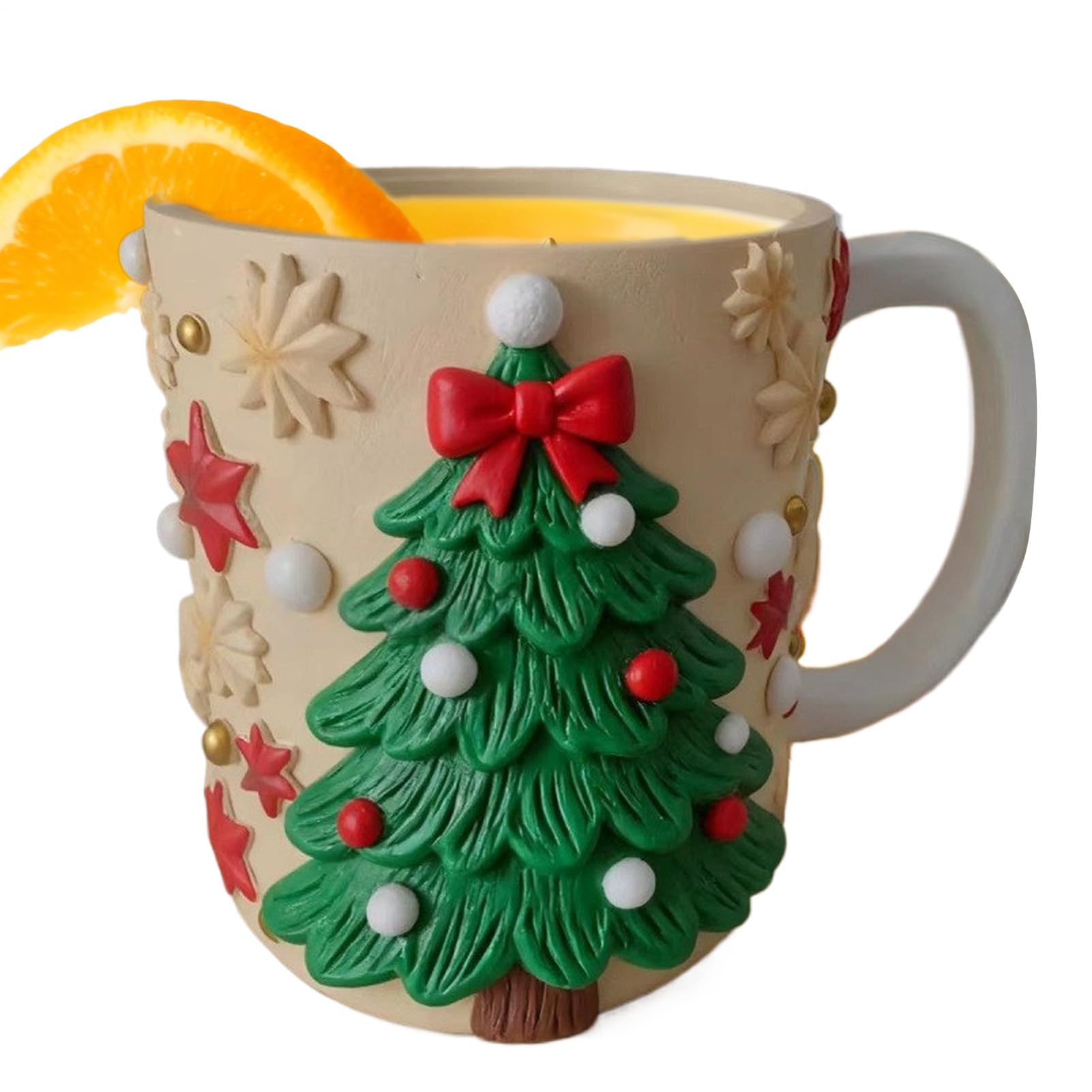 Taza de Navidad de Hombre de Jengibre para Regalo de Amigo Invisible
