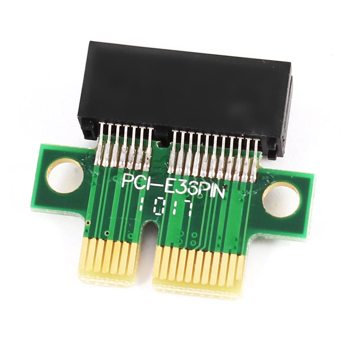 ZHuidjoPCI Express PCI-e 1x Male to Female Riser Extender Adapter Card for PC (SN: a46 246 358 5bc f92)