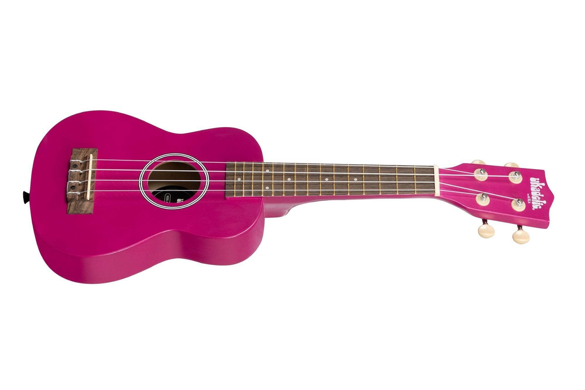 Kala Wood Ukadelic Dragon Fruit - Ukulele soprano