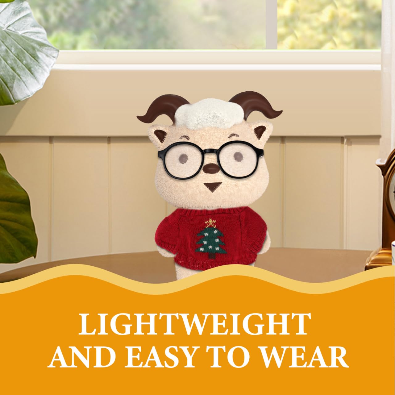 ifundom Mini Gafas para Muñecas Juego De 6 Piezas Accesorios De Plástico Livianos Y Resistentes para Decoración Y Vestir Muñecos DIY