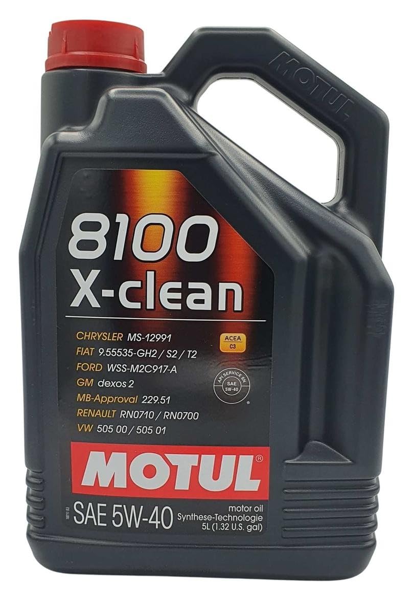 8100 X-Clean 5W-40, 5 Liter