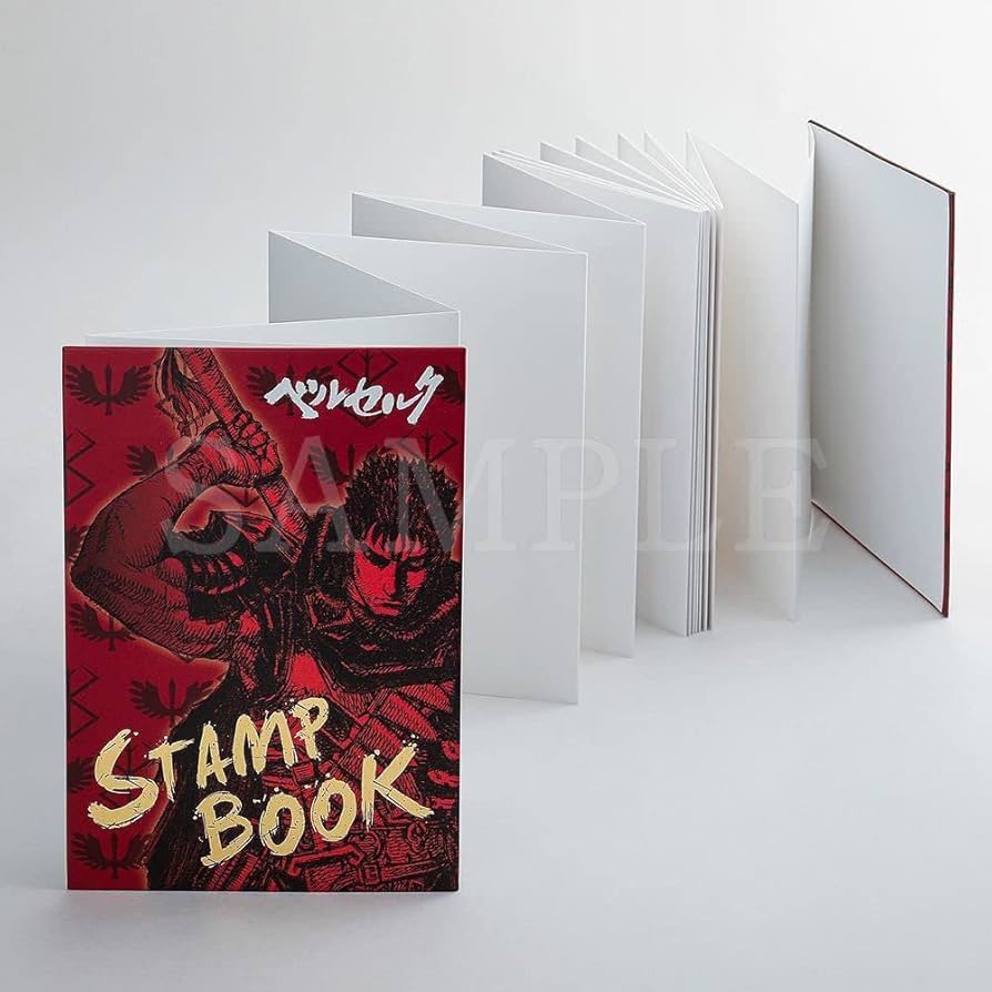 ベルセルク展 スタンプブック 御朱印帳 Amazon.co.jp: スタンプブック 御朱印帳 大ベルセルク展 限定